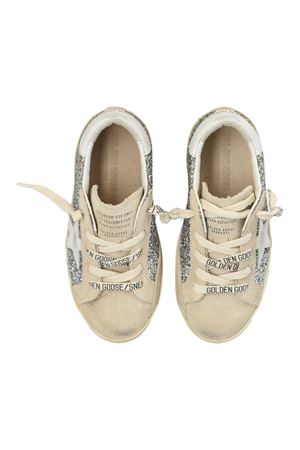 sneakers in pelle beige GOLDEN GOOSE KIDS | GJF00101F00675855636